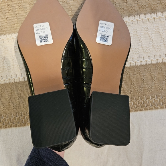 ASOS Black Pointed Heels UK8/US10 - Picture 7 of 8